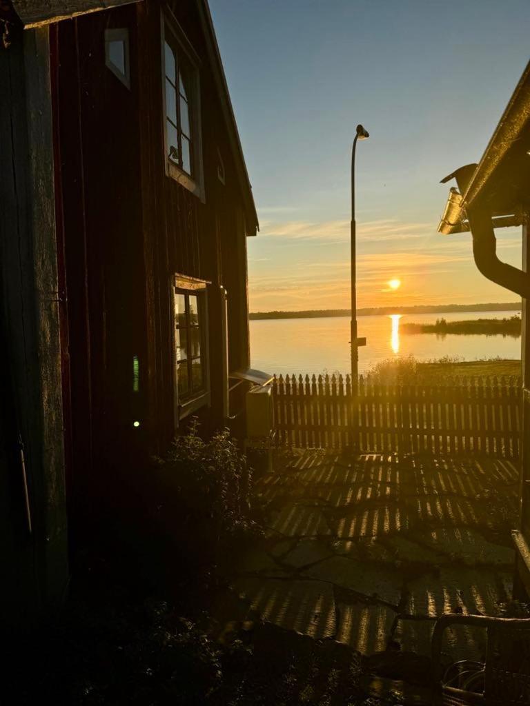 Remarkable Harbour View Cabin. Östhammar Buitenkant foto